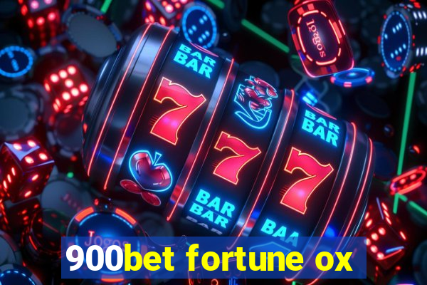 900bet fortune ox